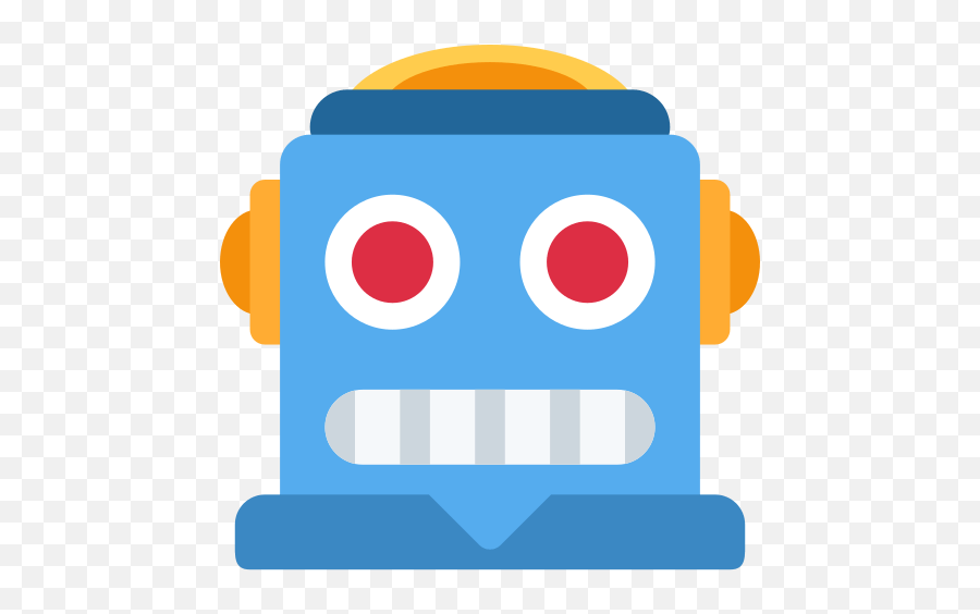 Robot Face Emoji Meaning With Pictures - Twemoji Robot,Snapchat Emoji List