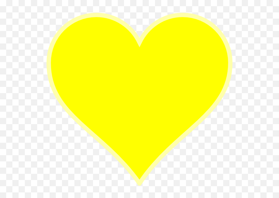 Download Free Png Yellow Heart Transparent Background - Yellow Heart Clipart Emoji,Yellow Heart Emoji