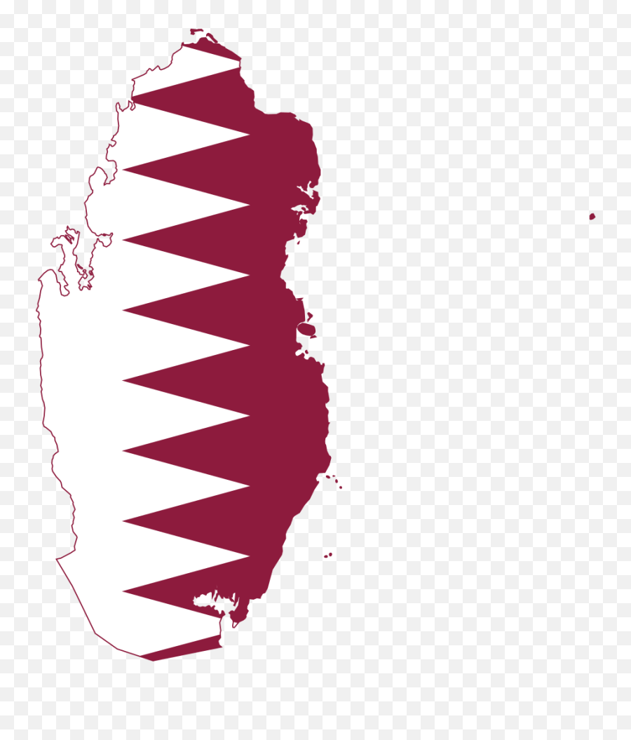 Precise - Flag Map Of Qatar Emoji,Qatar Flag Emoji