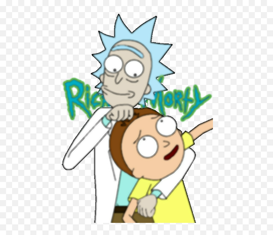 Rick And Morty Netflix Series Serie Rickandmorty Rickan - Rick And Morty Png Emoji,Rick And Morty Emojis