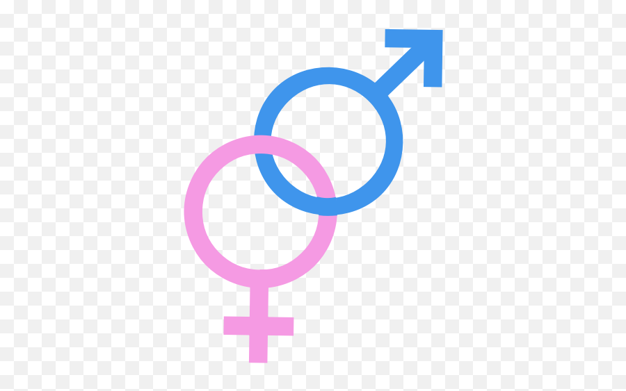 Male And Female Symbols - Masculine And Feminine Symbol Emoji,Male Gender Emoji
