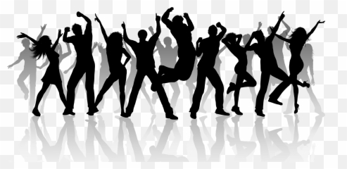 Old People Dancing Transparent Png - People Dancing Silhouette Png Emoji,Dance Party Emoticon