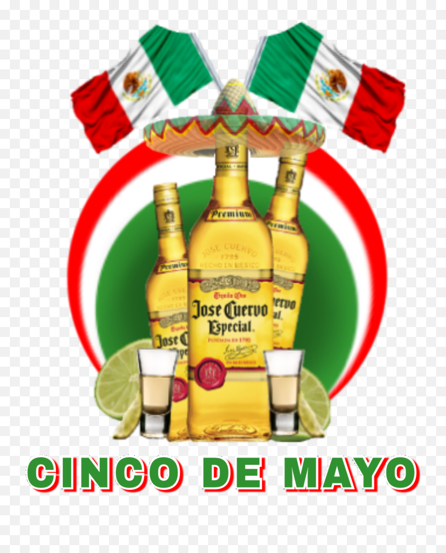 Cincodemayo Tequila Shots Bandera - Beer Bottle Emoji,Tequila Shot Emoji
