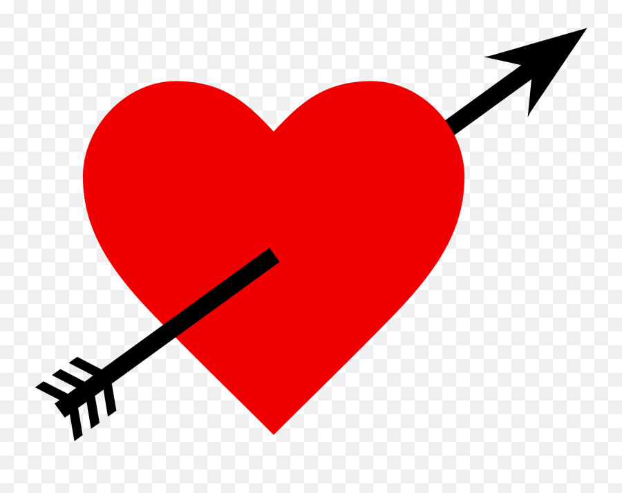Free Heart Arrow Png Download Free Clip Art Free Clip Art - Love Heart With Arrow Emoji,Heart With Arrow Emoji