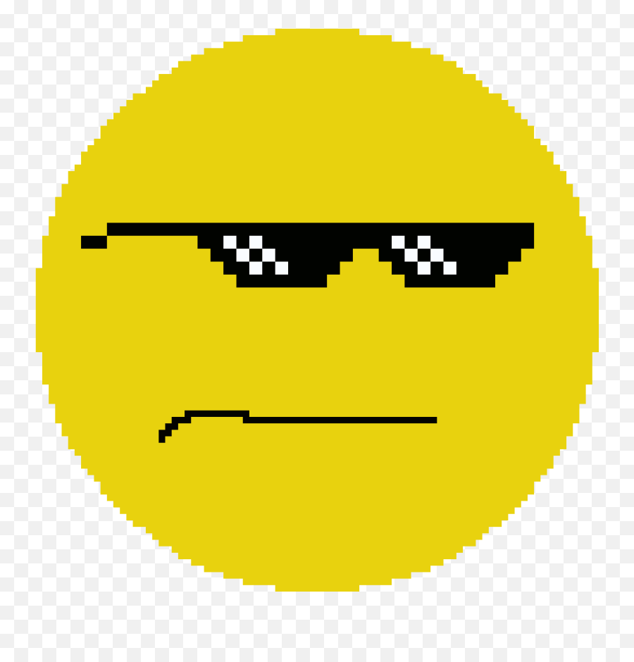 Pixilart - Like A Boss Glasses Png Emoji,I Don T Care Emoji