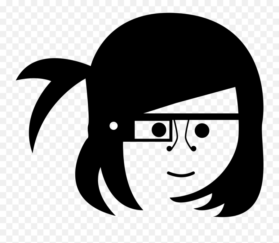 Girl Face With Google Glasses Comments - Eyes In Computer Png Emoji,Emoticon Con