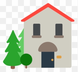 Fxemoji U1f3e1 - House Emoji Png Transparent Background,Plant Emoji