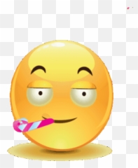 Smiley Emoji - Karneval Gif