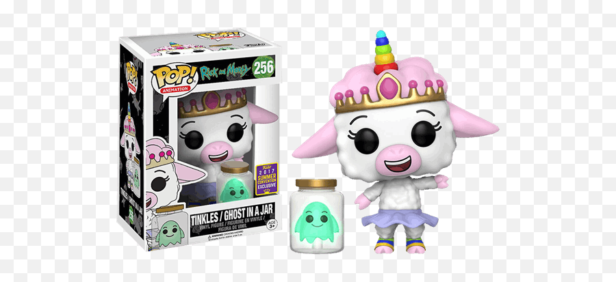 Download Tinkles And Ghost In A Jar - Funko Pop Rick Rick And Morty Tinkles Pop Emoji,Rick Emoji