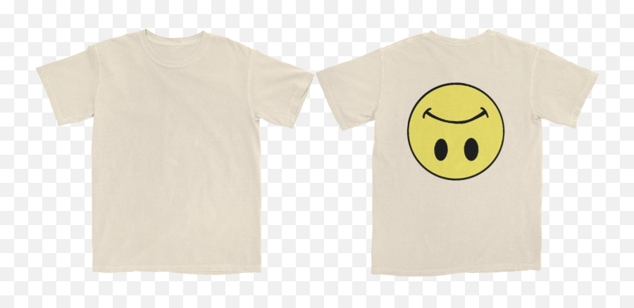 Uzi Smile Natural T - Shirt Lil Uzi Vert U2013 Warner Music Smiley Emoji,T Emoticon