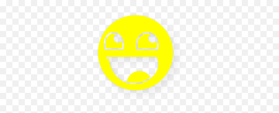 Epic Smiley Sticker 100mm Awesome Face Meme Decal Ebay - Awesome Face Emoji,Jdm Emoji