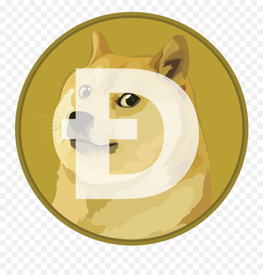 Download Dash Doge Cryptocurrency Currency Dogecoin Digital - Dogecoin Png Emoji,Doge Emoticon
