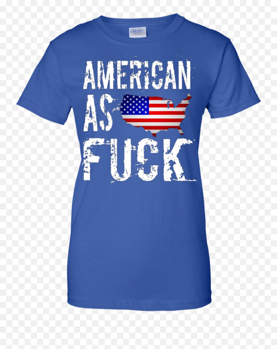 American As Fuck Usa T - Shirt Funny Patriotic Us Flag Active Shirt Emoji,Usa Flag Emoji Png