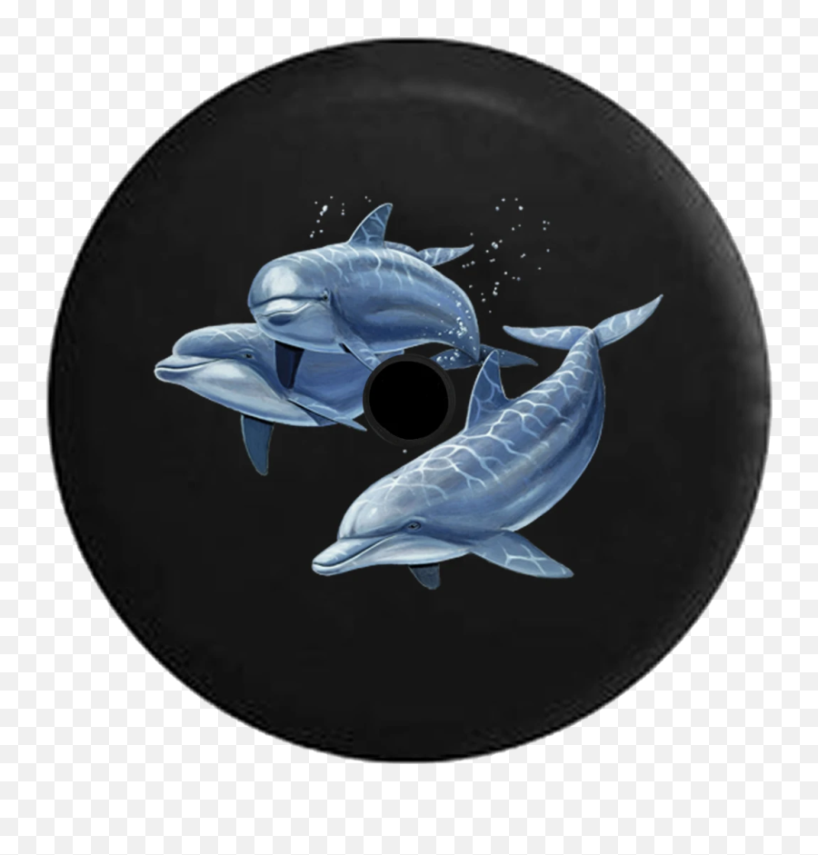 Jl Hole Animal Tire Covers U2013 Page 4 U2013 Tirecoverpro - Common Bottlenose Dolphin Emoji,Family Camera Emoji