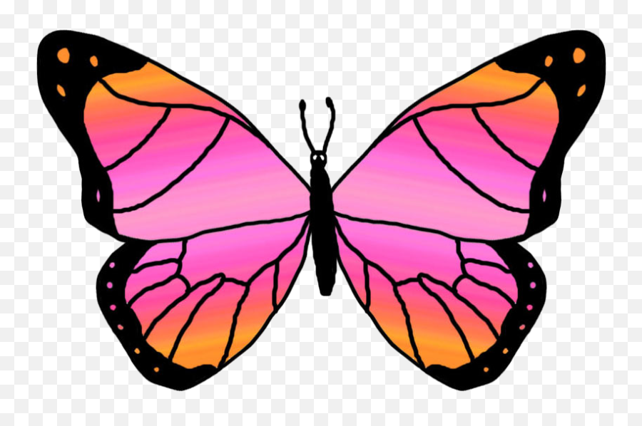 Butterflies Clip Art Clipart - Butterfly Clip Art Emoji,Free Butterfly Emoji