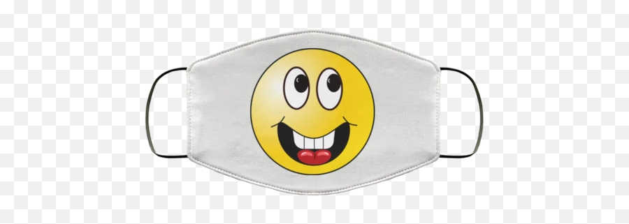 Face Masks - Cloth Face Mask Emoji,Goofy Emoji