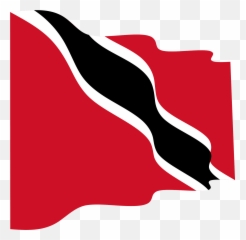 Trinidad And Tobago Wavy Flag Clipart - Warren Street Tube Station Emoji