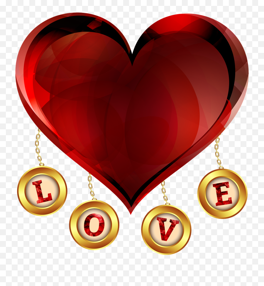 Heart Love Letters Design Red - Love Heart Transparent Background Emoji,Heart Envelope Emoji