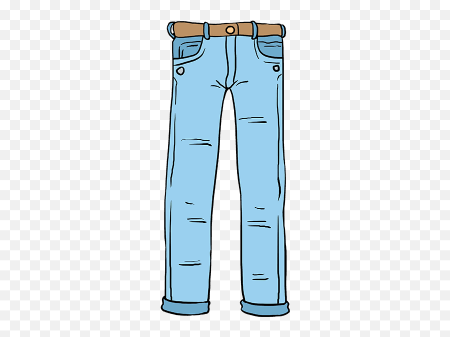 Draw Jeans - Draw Jeans Kids Emoji,Jeans Emoji
