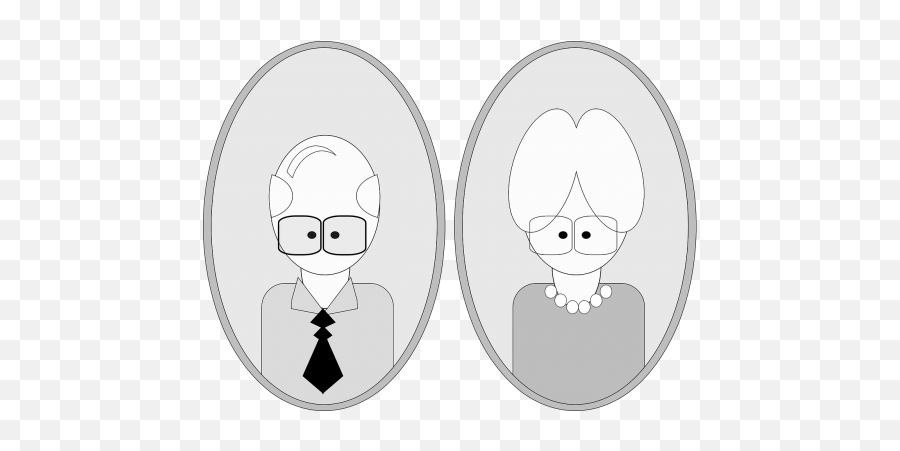 Couple Emoji Emoticon Emotion - Grandpa Clip Art,Grandpa Heart Grandma Emoji