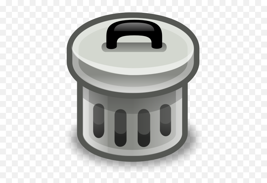 Trash Can Vector Image - Trash Can Clip Art Emoji,Trash Bin Emoji