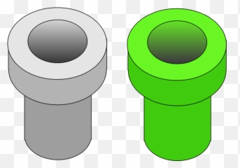 Isometric Pipes - Circle Emoji,Shamrock Emoji For Facebook