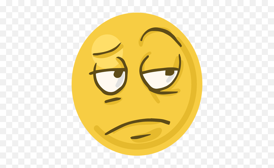 Bored Face Emoji - Emoticon Vector Png,Face Emoji