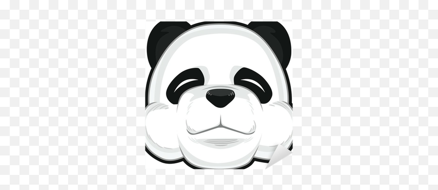 Cute Panda Sticker Pixers - Huilende Panda Emoji,Bulldog Emoticon