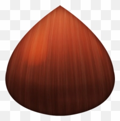 Chestnut Emoji - Lampshade,Wood Emoji