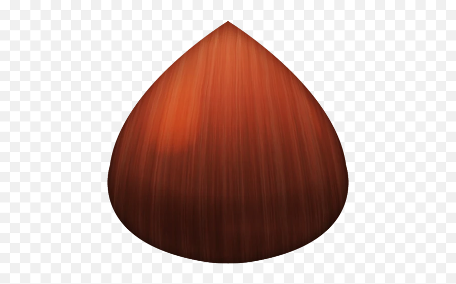 Chestnut Emoji - Lampshade,Wood Emoji