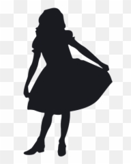 Dress Svg Baby Girl Picture 2642205 Dress Svg Baby Girl - Little Girl Silhouette Transparent Emoji,Emoji Girls Clothing