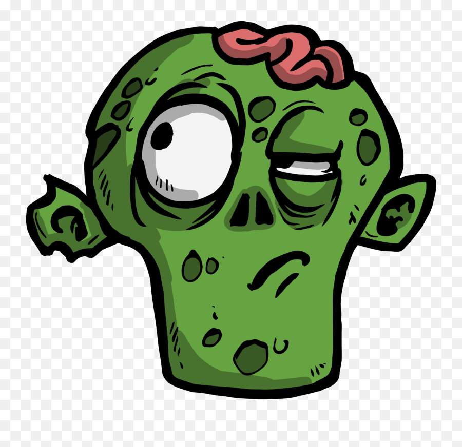 Bloopers - Zombie Face Cartoon Png Emoji,Laughing Emoji Balaclava