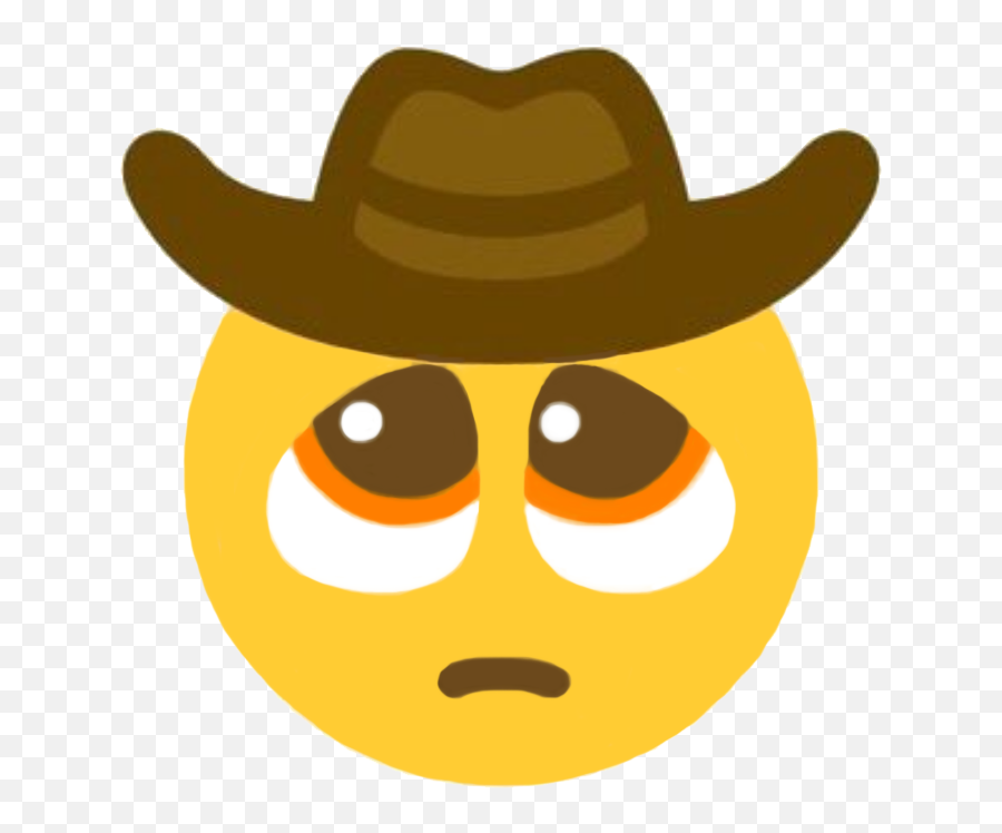 Discord Bot Emoji - Pleading Cowboy Emoji,Custom Emoji