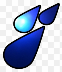 Tear Rain Raindrops Water Freetoedit Clipart - Full Size Dot Emoji
