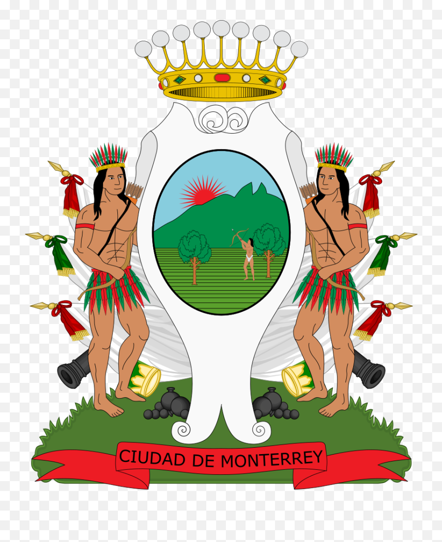Escudo De Monterrey Nuevo León México - Flag Of Monterrey City Mexico Emoji,Deer Emoji