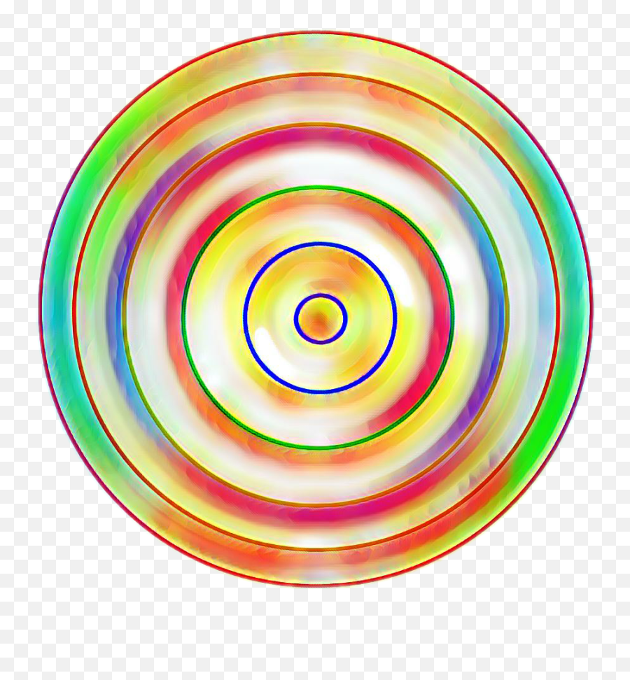 Rainbow Circles Circle Colorful Sticker By Leah Htc - Color Gradient Emoji,Htc Emoji Update