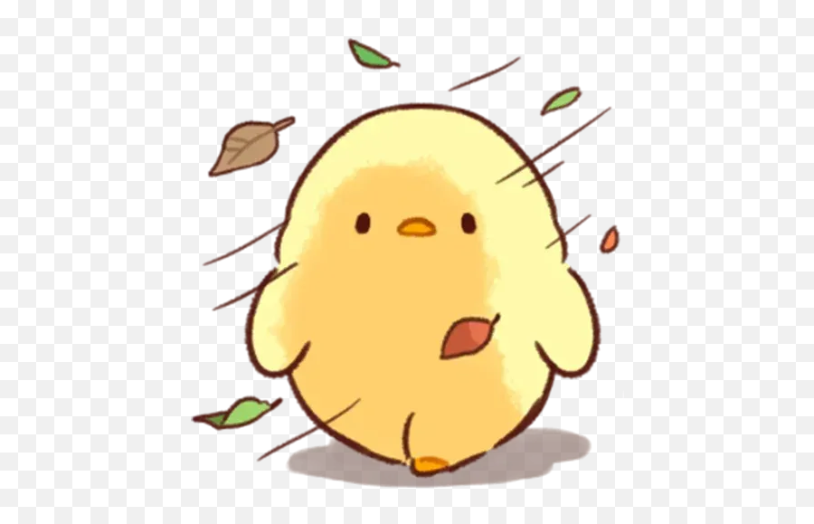 Soft And Cute Chick 2 Whatsapp Stickers - Stickers Cloud Cute Chick Chickens Sticker Whatsapp Emoji,Emoji Stickers For Facebook