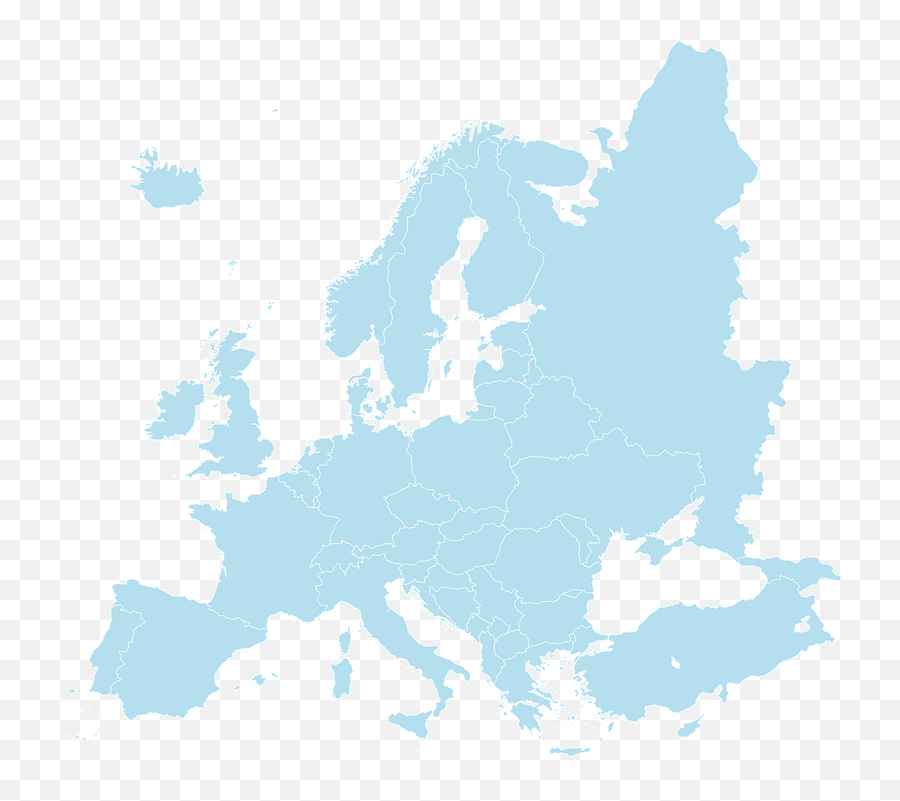 Europe Continent World - Powerpoint Europe Map For Presentation Emoji,Emojie Worl D