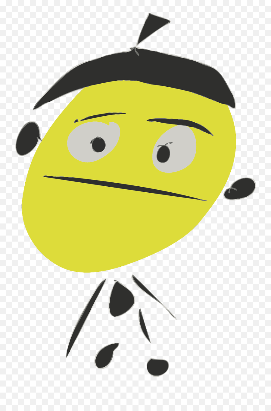 Painter Man Person Head Boy - Cartoon Emoji,Roses Emoticon