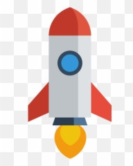 Rounded Rocket Emoji Transparent Png - Rocket Clipart Transparent,Space Emoji