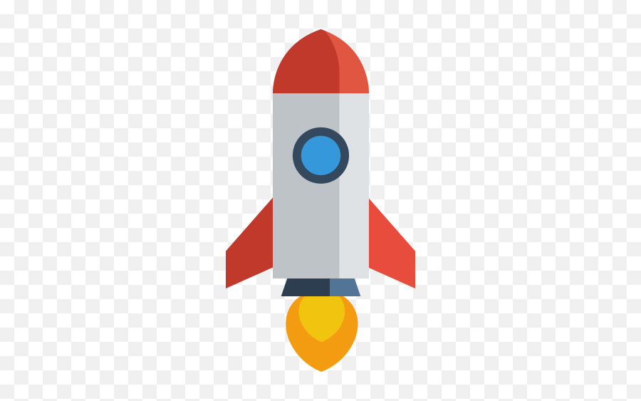 Rounded Rocket Emoji Transparent Png - Rocket Clipart Transparent,Space Emoji