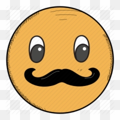 Moustache - Discord Emojis Transparent Background,mustache Emoji - Free 