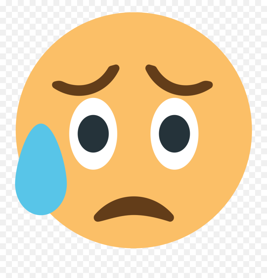 Emojione1 1f625 - Clip Art Emoji,E Emoji