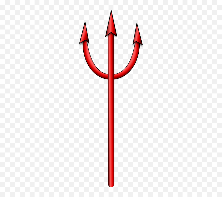 Devil Pitchfork - Devil Trident Png Emoji,Fire Devil Girl Emoji