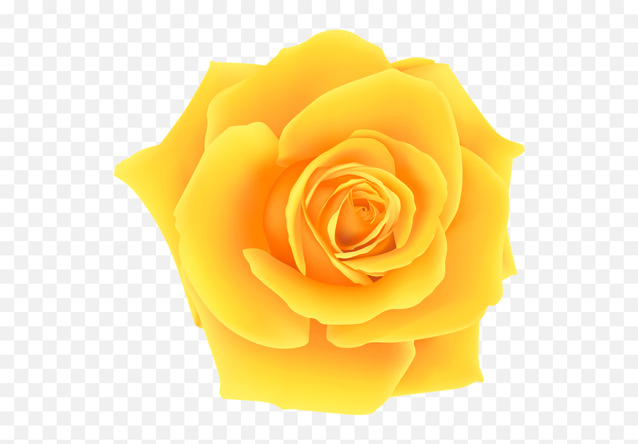 Emoji Clipart Rose Emoji Rose - Transparent Yellow Rose Art,Yellow Rose Emoji