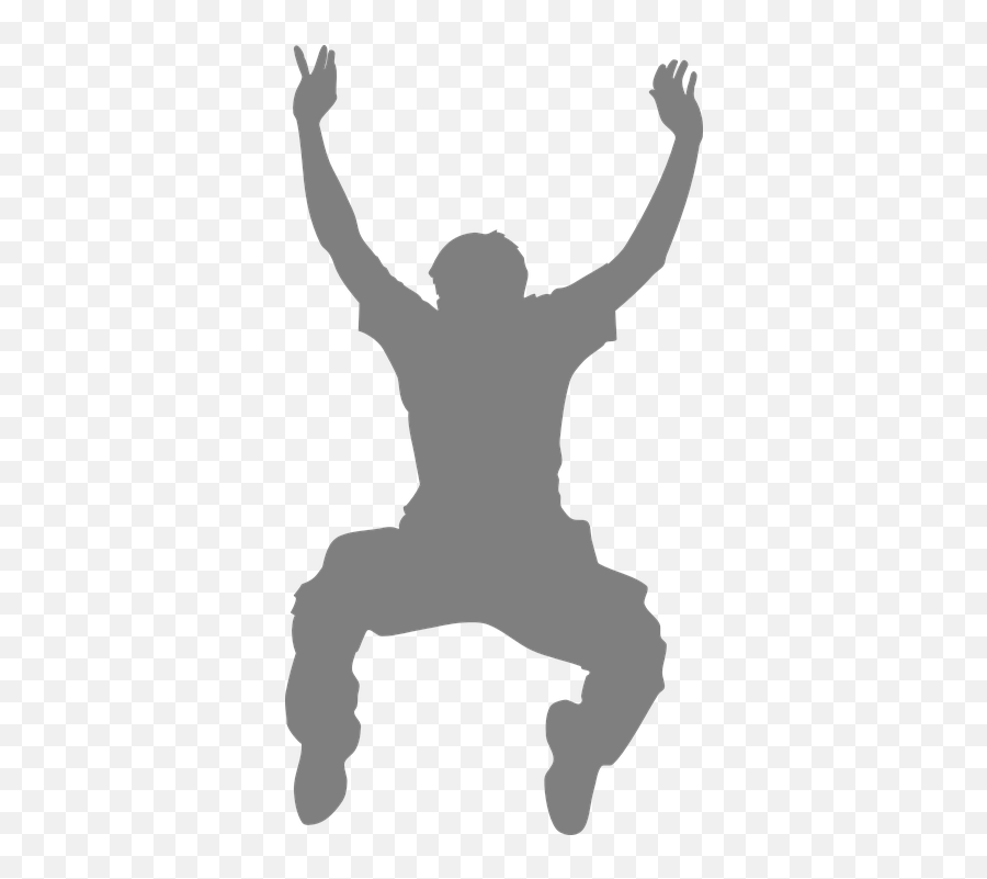 Jumping Joy Jump - Hip Hop Dance For Jesus Emoji,Man Chicken Leg Emoji