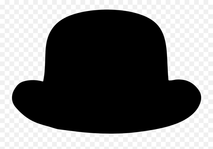 Bowler Hat Top Hat Clip Art - Top Hat Clipart Black Emoji,Top Hat Emoji
