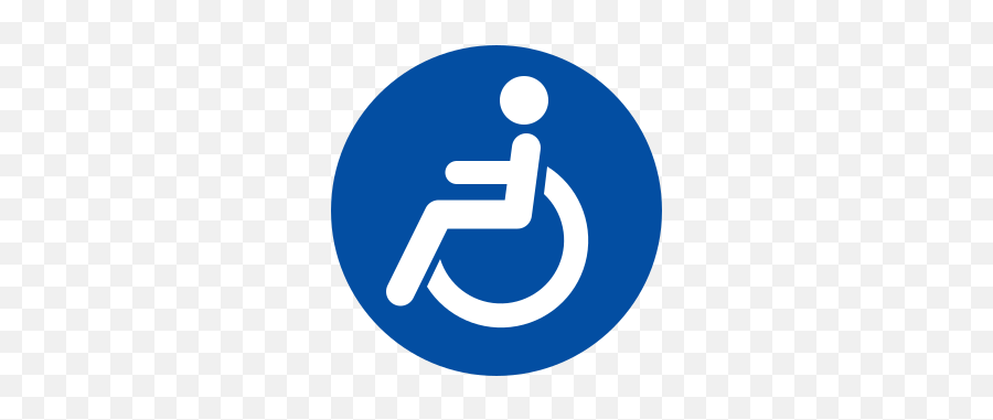 Bsicon Lacc - Wheelchair Pictogram Emoji,Disney Text Emoticons