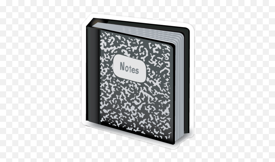 Book Emoji - Book Emoji Black And White,Emoji Laptop Stickers