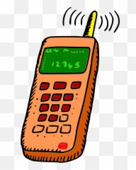 Smart Phone Clip Art - Cellphone Clipart Emoji,Cell Phone Emoji Png